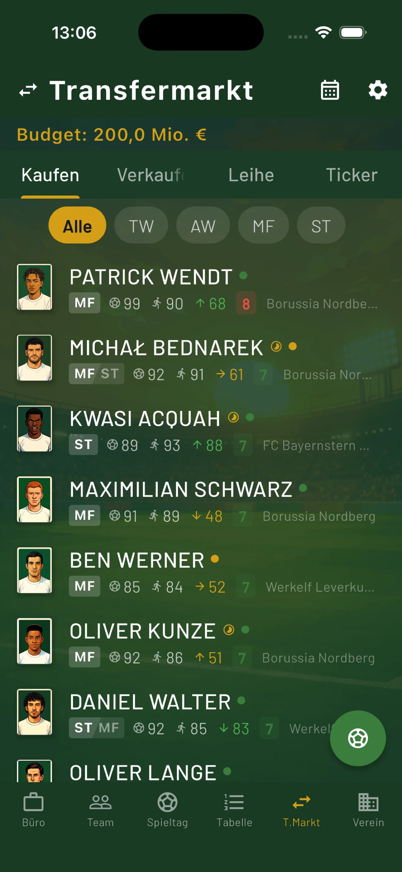 Anpfiff — Transfermarkt